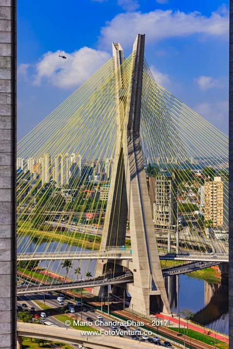 Sao Paolo, Brazil - Octavio Frias Suspension Bridge