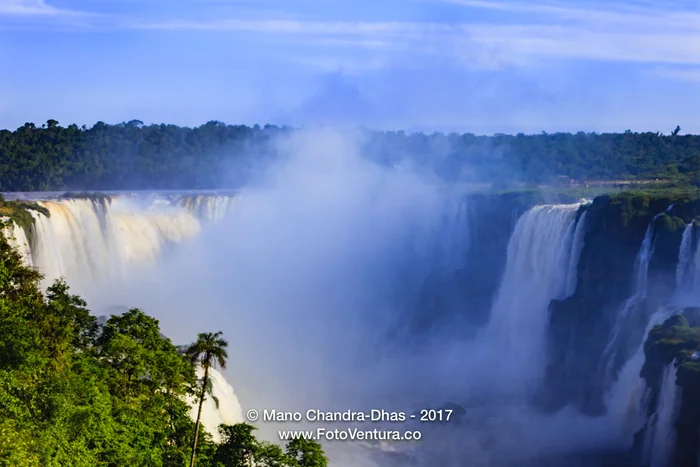Devil's Throat at the Iguassu Falls between Brazil and Argentina.