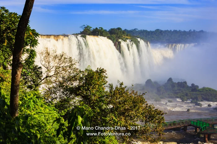 Devil's Throat at the Iguassu Falls between Brazil and Argentina.