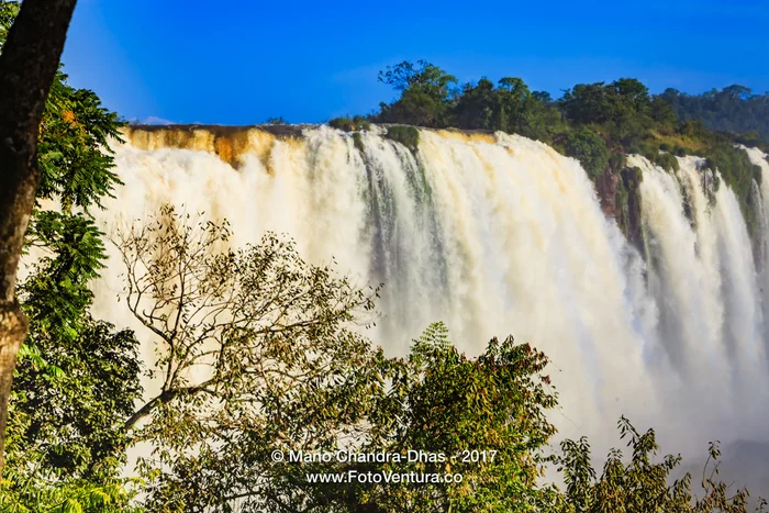 Devil's Throat at the Iguassu Falls between Brazil and Argentina.
