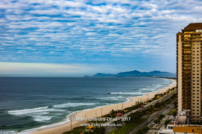 Brazil - Baja Beach in Rio de Janeiro at sunrise