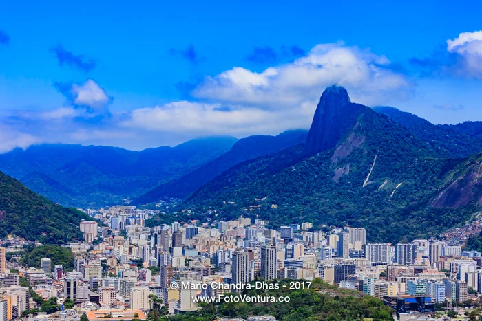 Rio de Janeiro, Brazil: looking towards Corcovado, from Sugarloaf