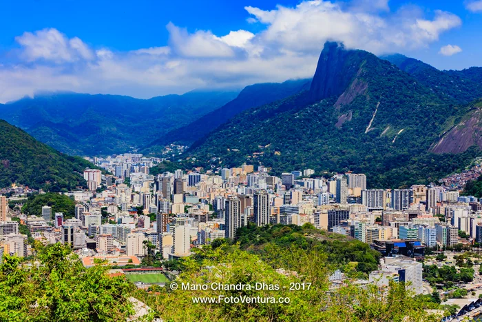 Rio de Janeiro, Brazil: looking towards Corcovado, from Sugar Loaf