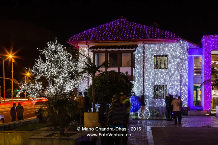Christmas Lights In Bogota, Colombia
