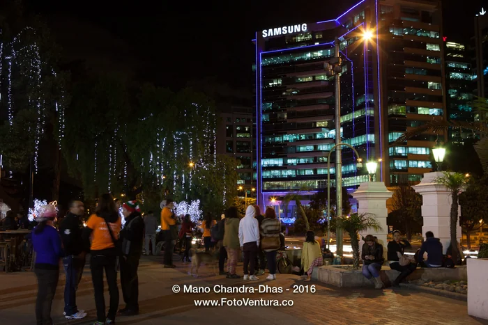 Christmas Lights In Bogota, Colombia