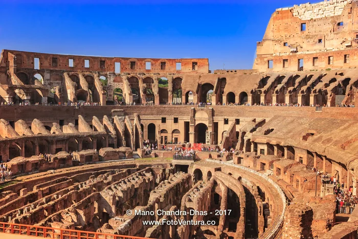 Rome, Italy - The Colosseum Interior