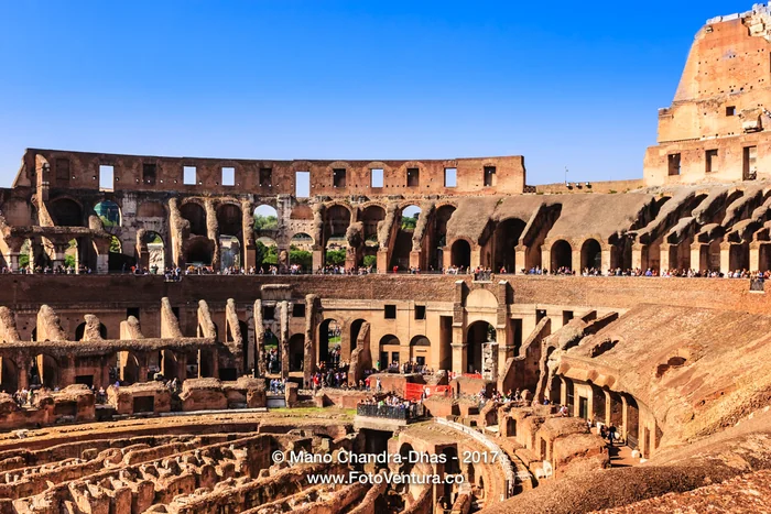 Rome, Italy - The Colosseum Interior