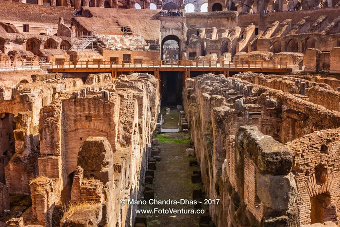 Rome, Italy - The Colosseum Interior
