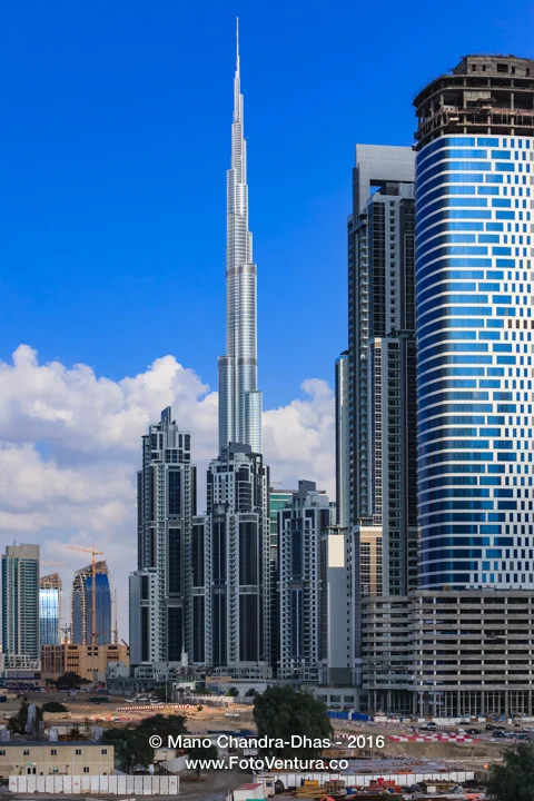 Dubai, UAE: Skyline Under Construction