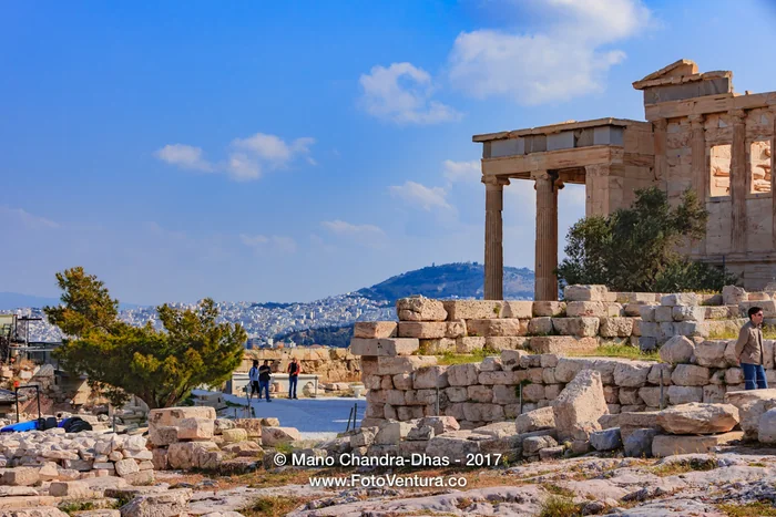 Athens, Greece - Temple of Erechtheion at the Acropolis. © Mano Chandra Dhas