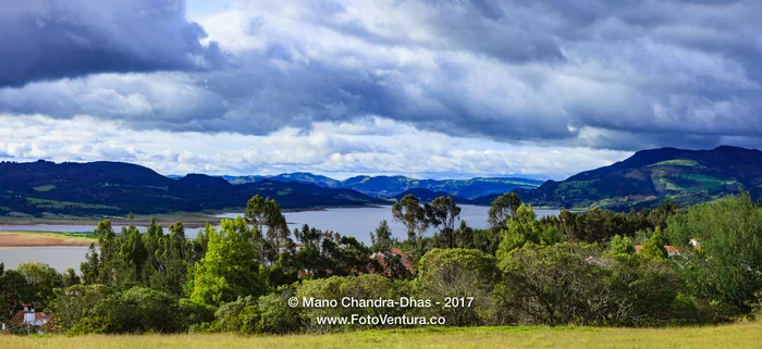 Guatavita, Colombia - El Niño at Embalse del Tominé