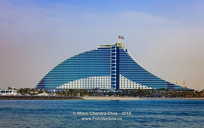Dubai, UAE - The iconic Jumeirah Beach Hotel
