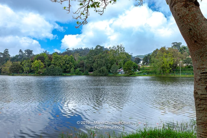 Kodaikanal, South India - Looking Across Kodaikanal Lake In The Colonial Town In The State Of Tamil Nadu
