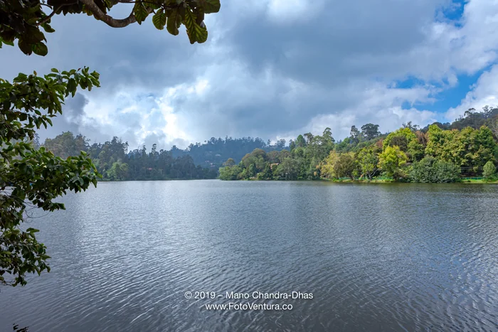 Kodaikanal, South India - Looking Across Kodaikanal Lake In The Colonial Town In The State Of Tamil Nadu