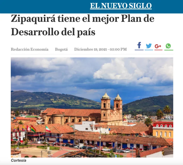En El Nuevo Siglo