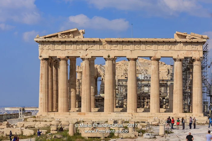 Athens Greece - The landmark Parthenon on Acropolis © Mano Chandra Dhas
