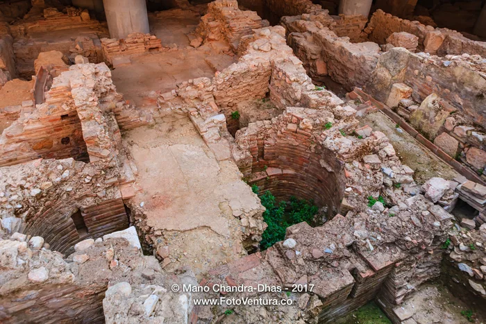 Greece - Archeological excavations of old ruins in Athens © Mano Chandra Dhas