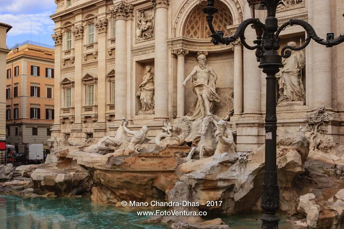 Rome, Italy - Trevi Fountain