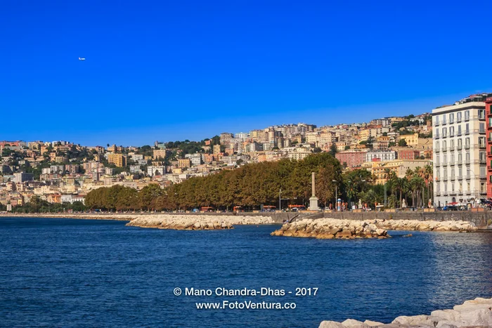 Naples, Italy - a view of the city