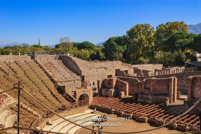 Pompeii, Italy - in the shadow of Mount Vesuvius