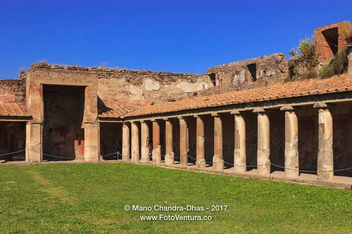 Pompeii, Italy - in the shadow of Mount Vesuvius