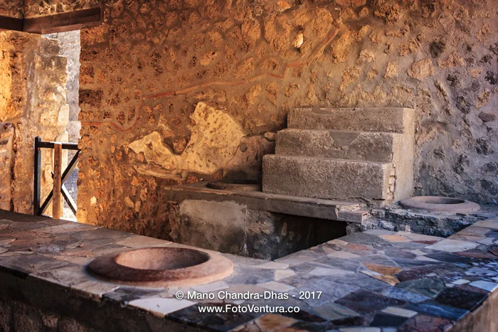 Pompeii, Italy - Ancient wine shop