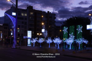 Bogota Colombia - Carrera Quinze in the Blue Hour