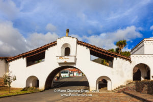 Guatavita, Colombia - Gateway to plaza mayor