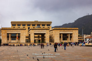 Bogota, Colombia - Palacio de Justicia on Plaza Bolivar