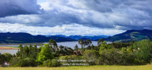 Guatavita, Colombia - El Niño at Embalse del Tominé