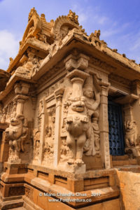 Kanchipuram, India - Kailasanathar Hindu Temple