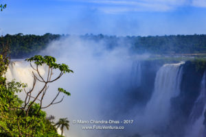Into the Devil's Throat: Iguassu Falls between Brazil and Argentina © Mano Chandra Dhas