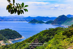 Rio de Janeiro - View From the Mountain: The Atlantic Ocean © Mano Chandra Dhas