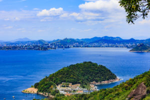 Rio de Janeiro - View From the Mountain: The Atlantic Ocean © Mano Chandra Dhas