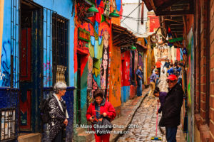 Calle del Embudo, Bogotá, Colombia ©Mano Chandra Dhas