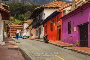 Bogotá Colombia - Spanish Colonial Architecture and Brightly Painted Walls in La Candelaria 1 Bogotá Colombia - Spanish Colonial Architecture and Brightly Painted Walls in La Candelaria ©Mano Chandra Dhas