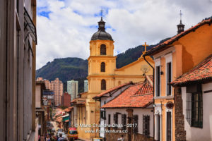 Bogota, Colombia - One of the Towers of Iglesia de Nuestra Señora de la Candelaria ©Mano Chandra Dhas