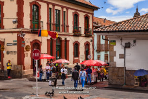 Bogotá, Colombia - Intersection of Carrera 5 with Calle 11 in La Candelaria ©Mano Chandra Dhas