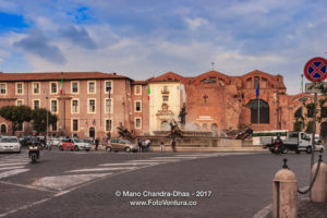 Rome, Italy - Piazza della Republica from Via Nazionale © Mano Chandra Dhas