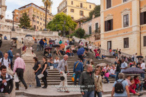 Rome, Italy - The Popular Piazza di Spagna © Mano Chandra Dhas