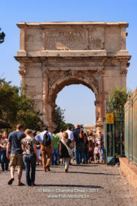 Rome, Italy - Arch of Titus. © Mano Chandra Dhas