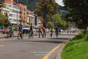 Bogotá, Colombia - The Weekly, Sunday Morning Ciclovia In Usaquén