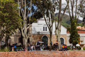 Bogotá, Colombia - Tango At The Mercado de Las Pulgas in Usaquén