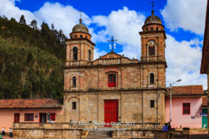 Nemocón, Colombia - Church On The Main Town Square