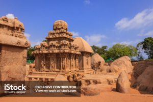 The Pancha Rathas - Mahabalipuram, Tamil Nadu, India