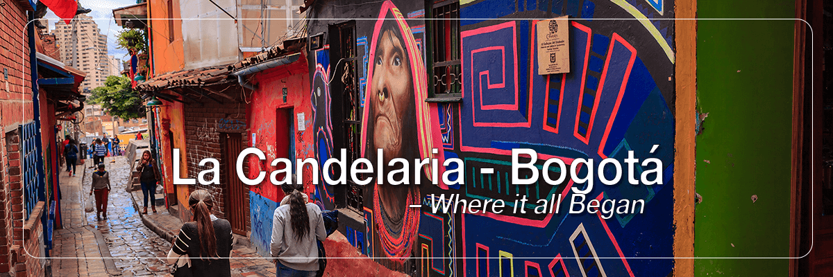 The La Candelaria district in Bogotá DC is where the story of colonisation began about 480 years ago. © Mano Chandra Dhas