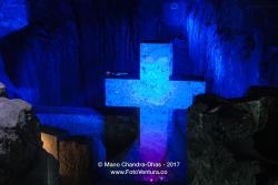Colombia - interior of the Catedral de Sal in Zipaquirá, located in old Halite Mine