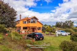 Colombia, South America - Farmhouse In Subachoque On The Andes Mountains