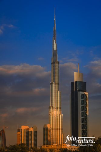 Dubai - Burj Khalifa at Sunset