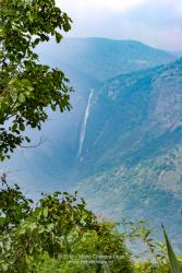 Palani Hills, Tamil Nadu, South India - View To The Waterfall Known As The Rat Tail Falls On The Way To The Colonial Hill Station Of Kodaikanal; No People